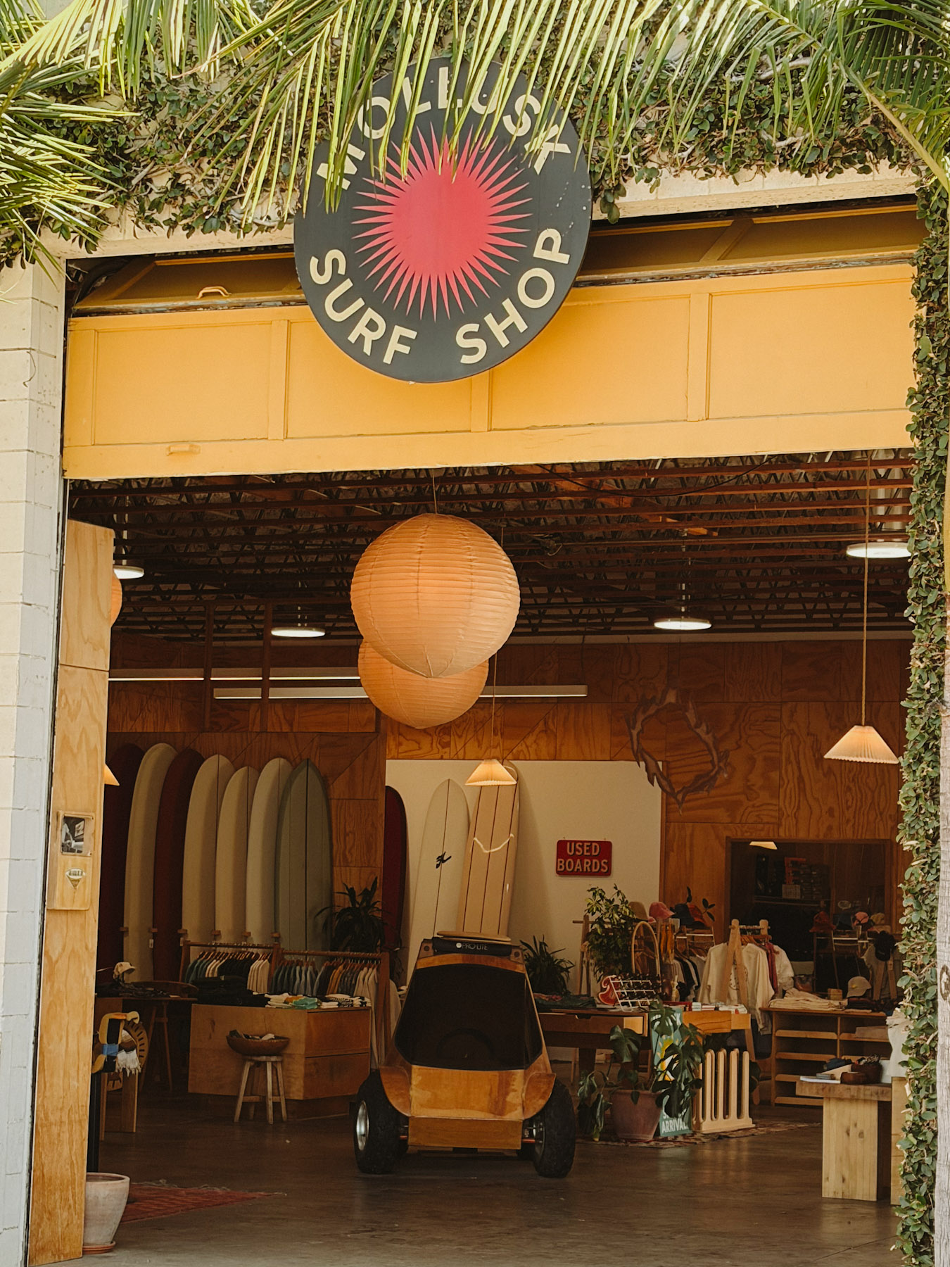 Entrance of Mollusk Surf Shop