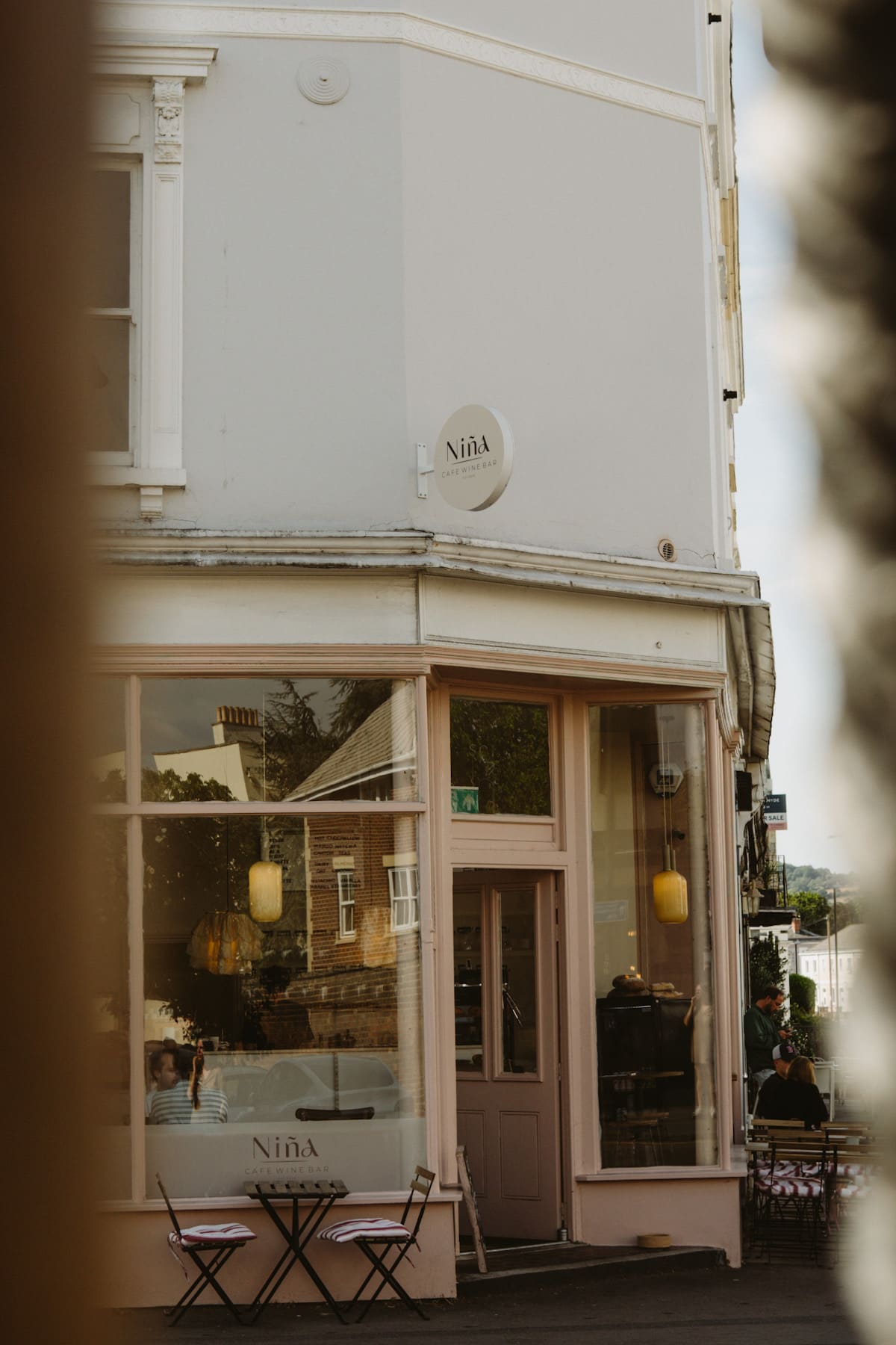 Nina cafe and wine bar outside view