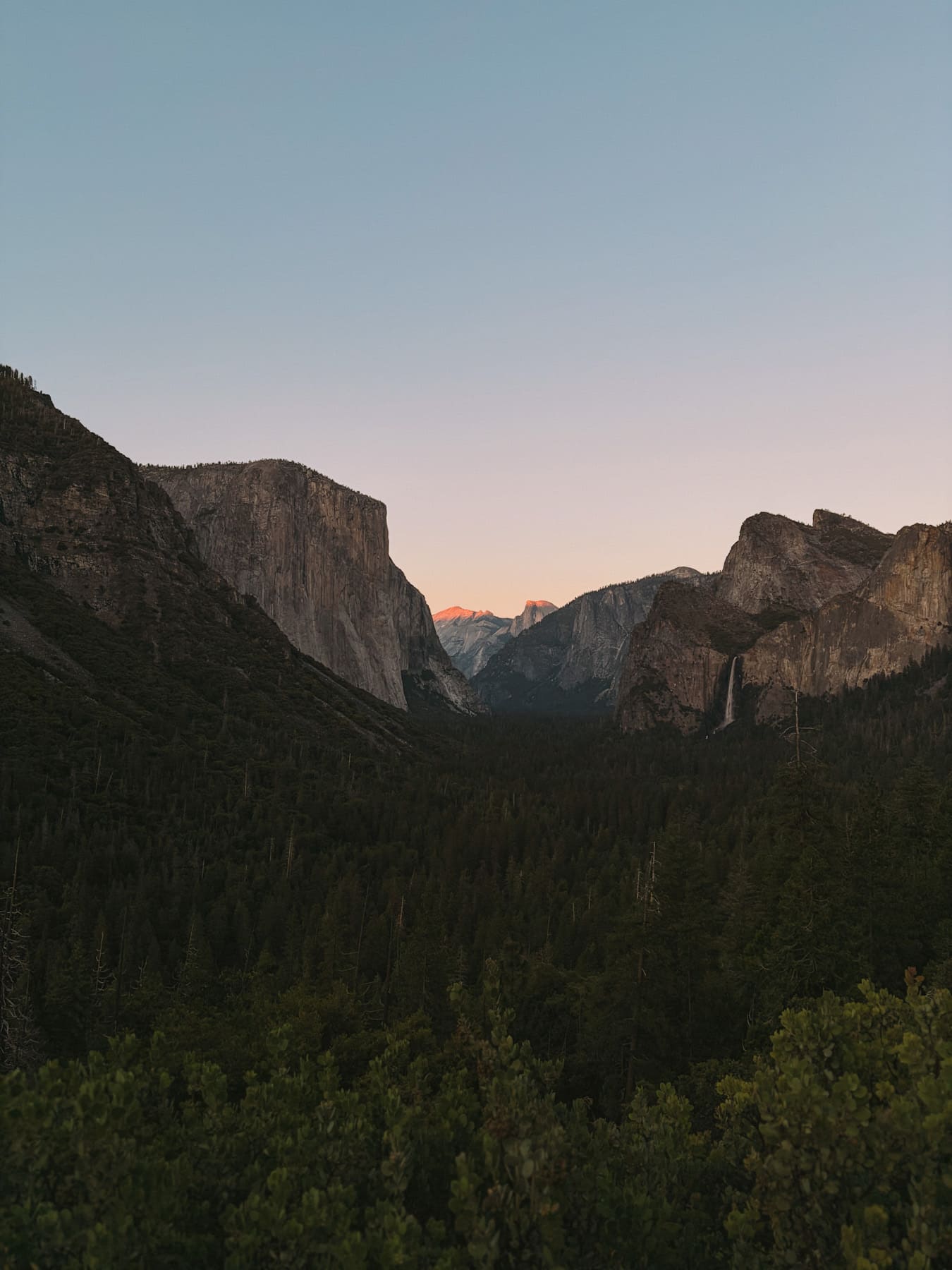 Sunset in Yosemite